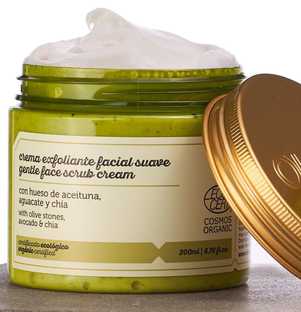 Crema Exfoliante Suave – für Bio-Kosmetik mit nativem Olivenöl extra